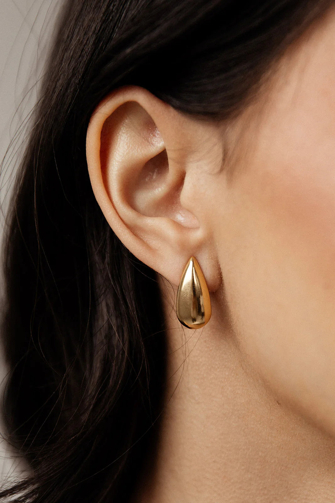 Chunky Teardrop Earrings