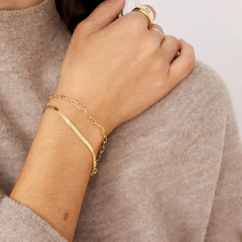 Classic Herringbone Bracelet