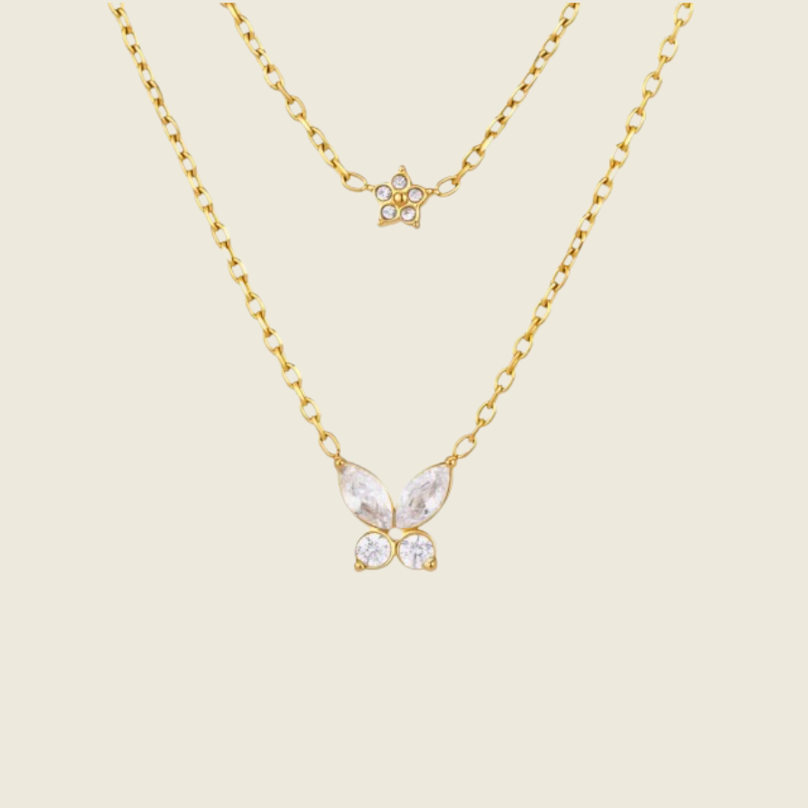 Dainty Butterfly Necklace
