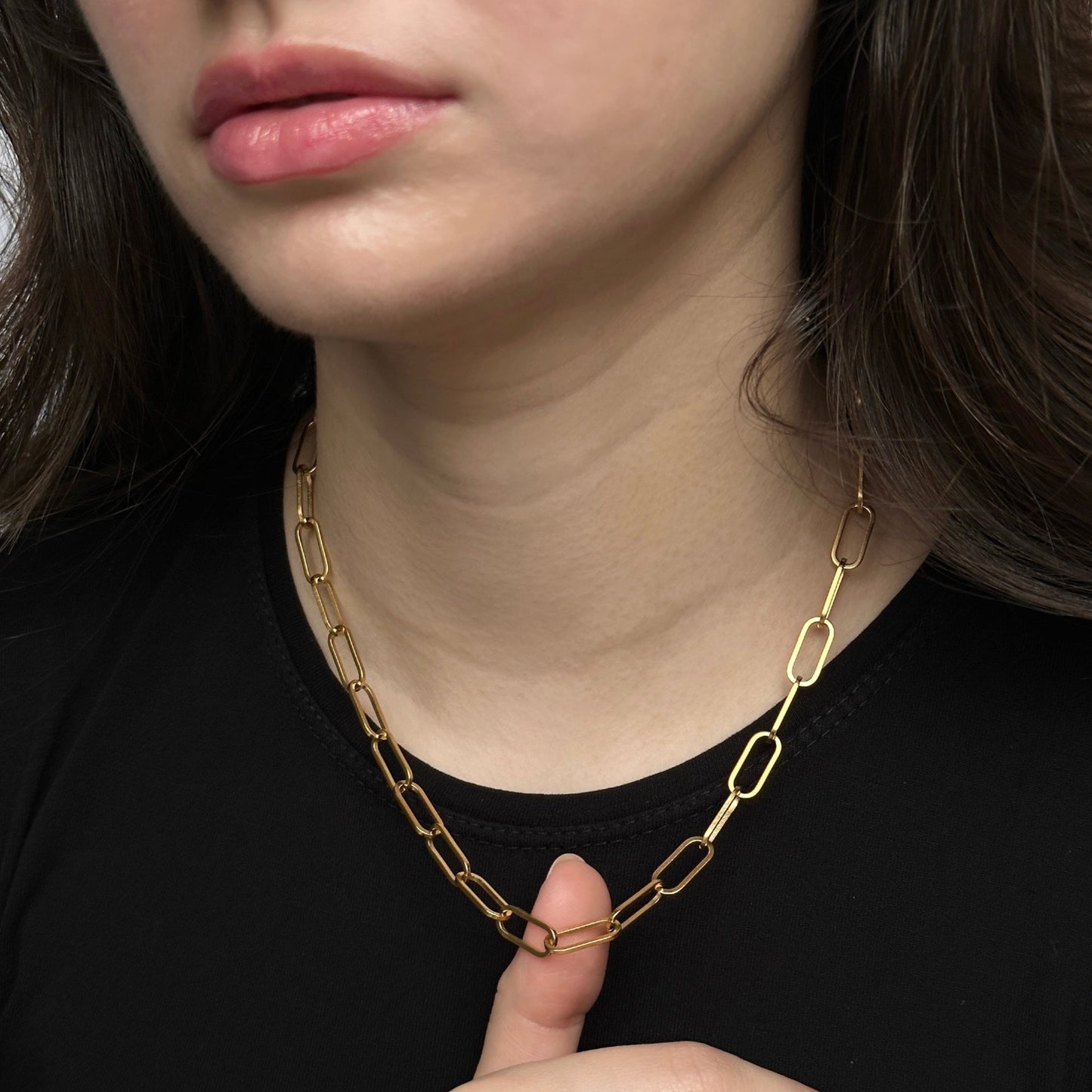 Linked Chain Necklace