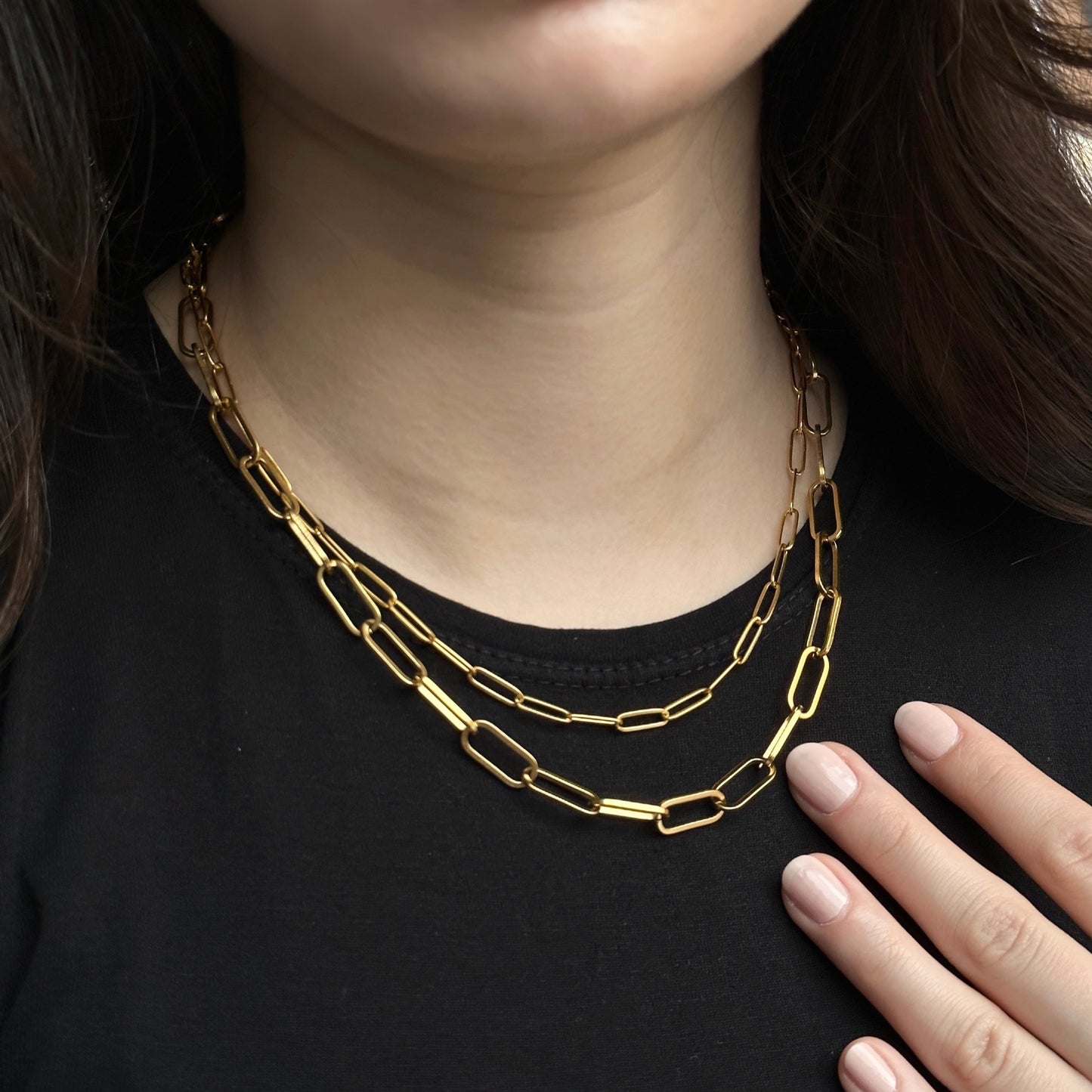 Linked Chain Necklace