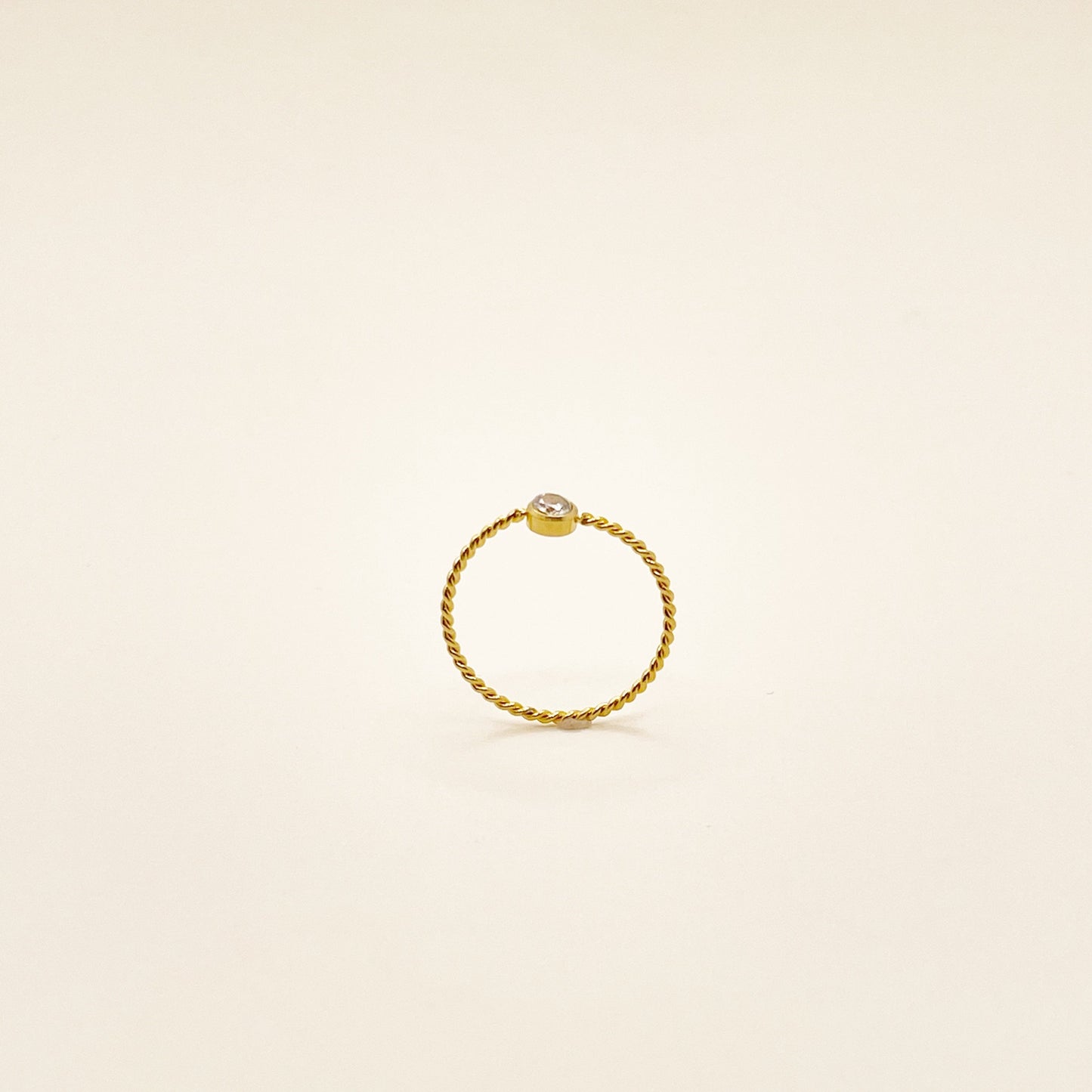 Lone Gemstone Ring