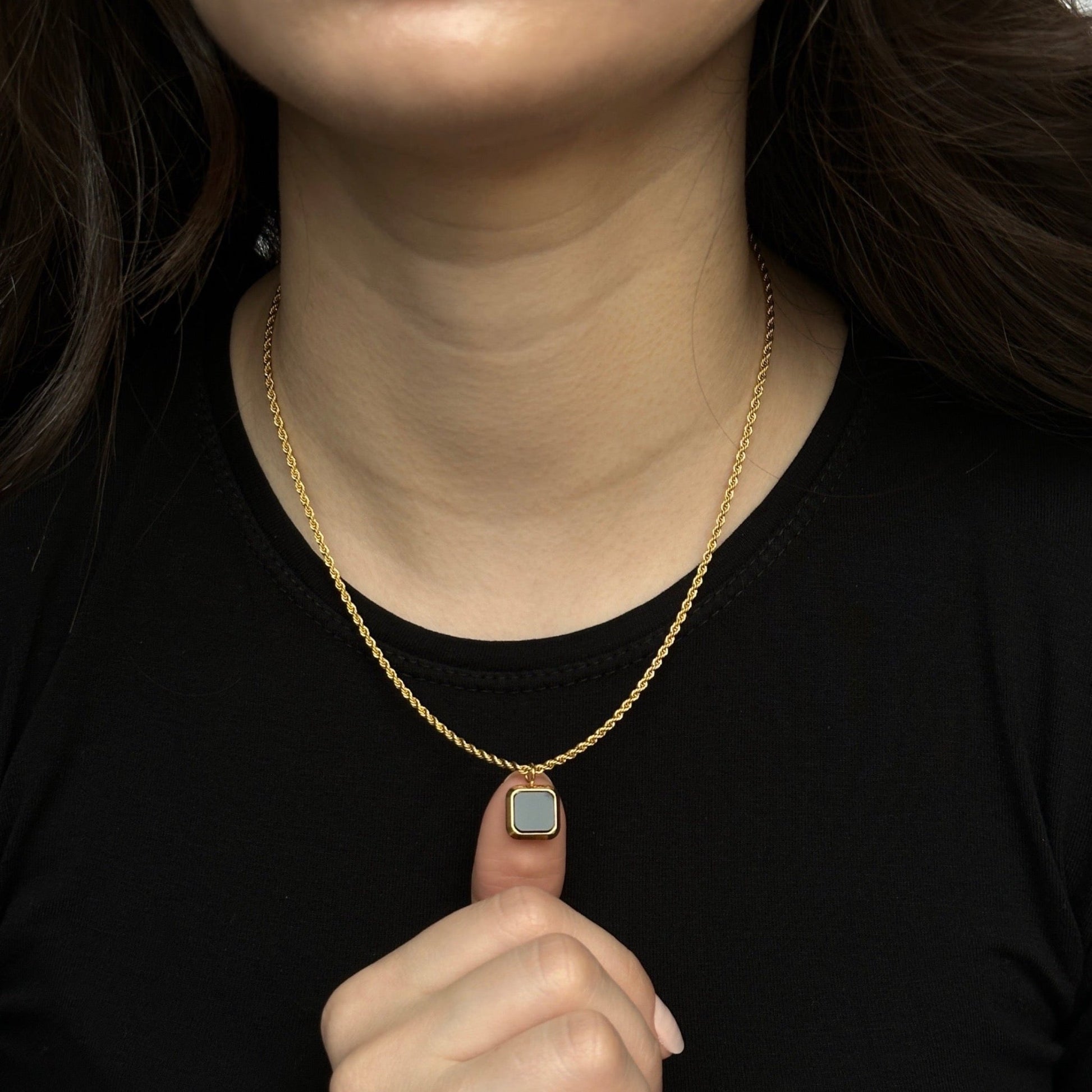 Black Onyx Necklace - novélle