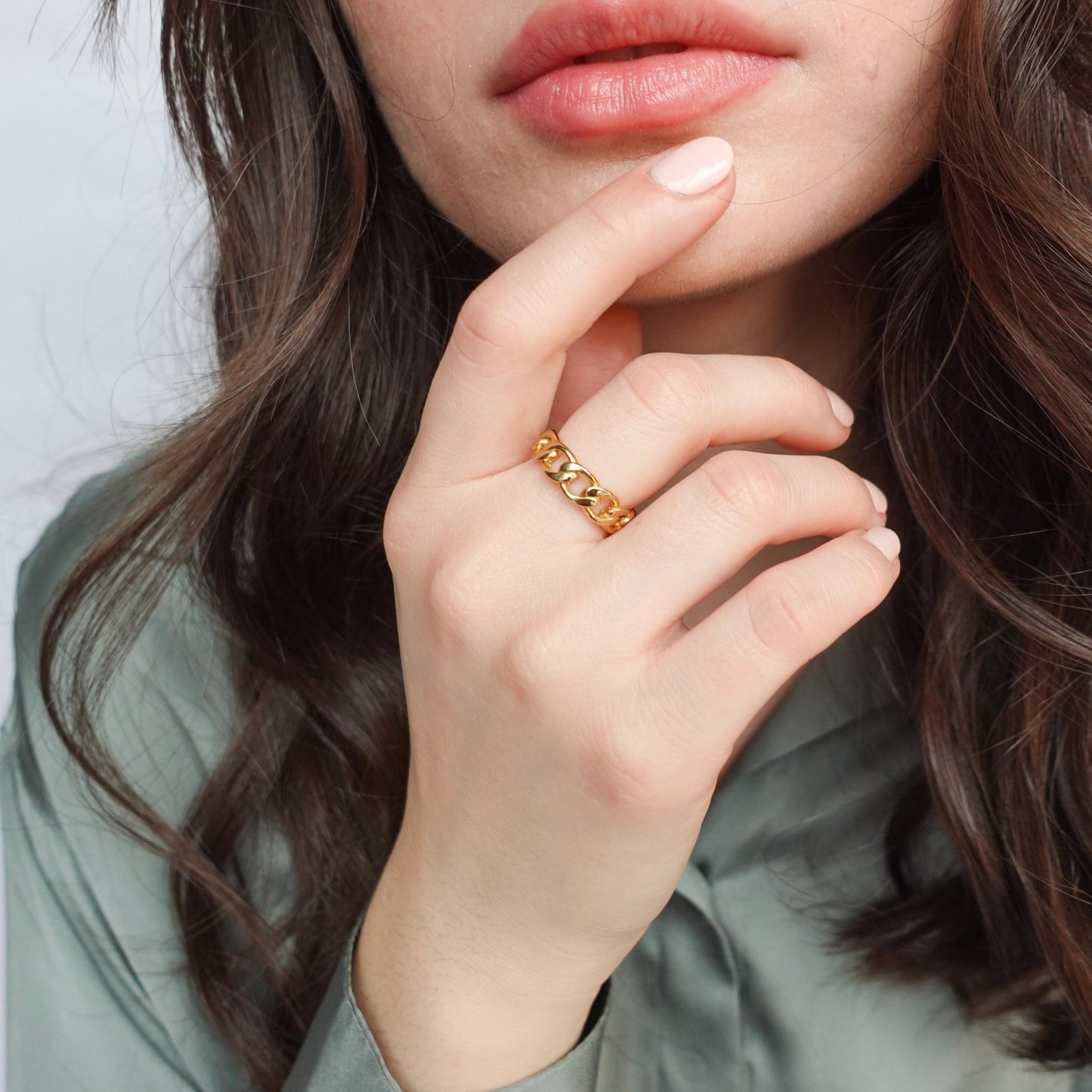 Chunky Linked Ring - novélle