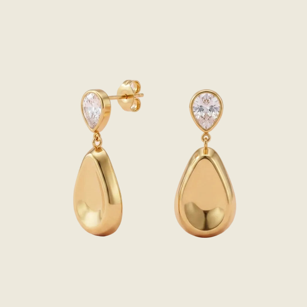 Pebble Drop Earrings