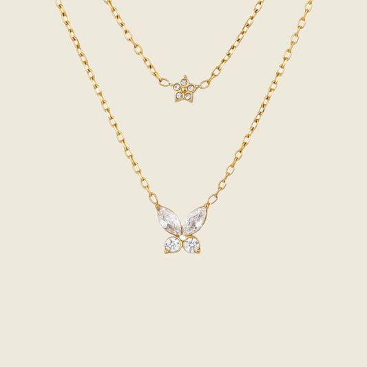 Dainty Butterfly Necklace