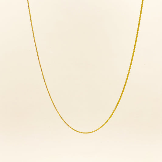 Twisted S Necklace